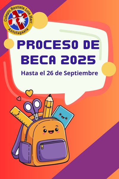 26 septiembre Proceso BECA 2025